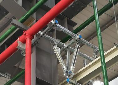 九龙坡该抗震支架的整体式支吊架结构协调性好